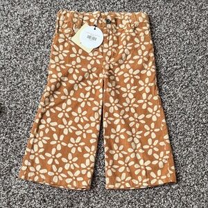 NWT Boutique bizzXsiss Corduroy Crop Flare Pant size 3